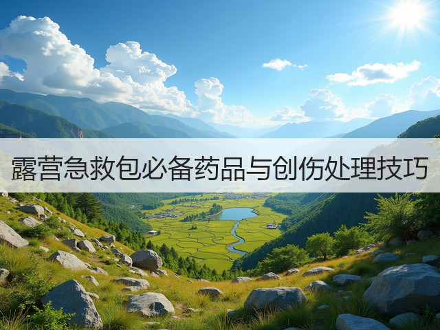 露营急救包必备药品与创伤处理技巧(图1) 露营急救包必备药品与创伤处理技巧(图1)