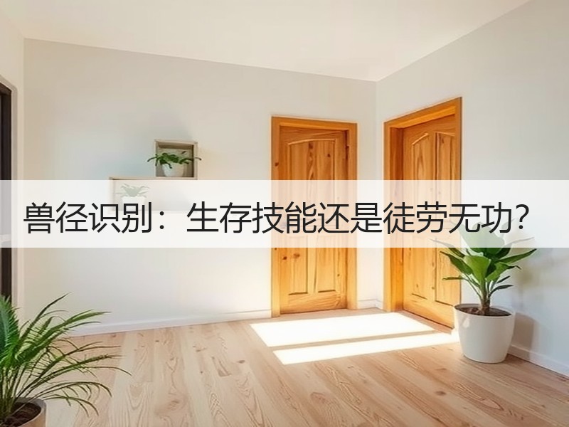兽径识别：生存技能还是徒劳无功？