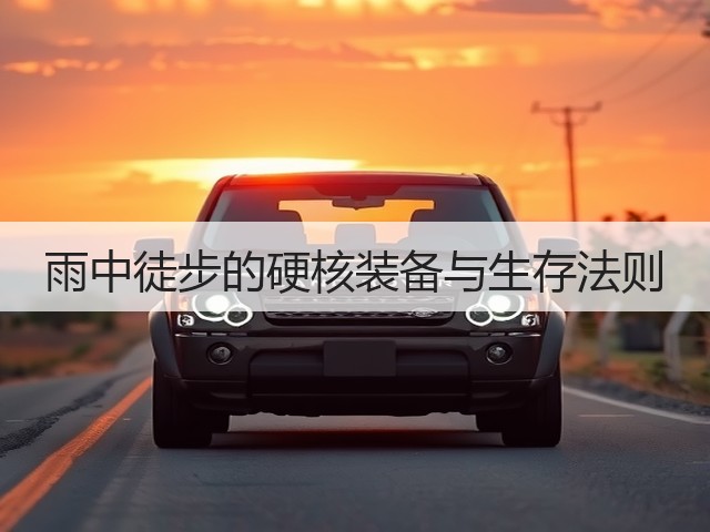 雨中徒步的硬核装备与生存法则(图3) 雨中徒步的硬核装备与生存法则(图3)