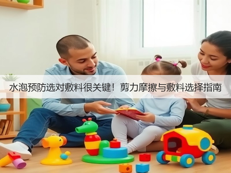水泡预防选对敷料很关键！剪力摩擦与敷料选择指南