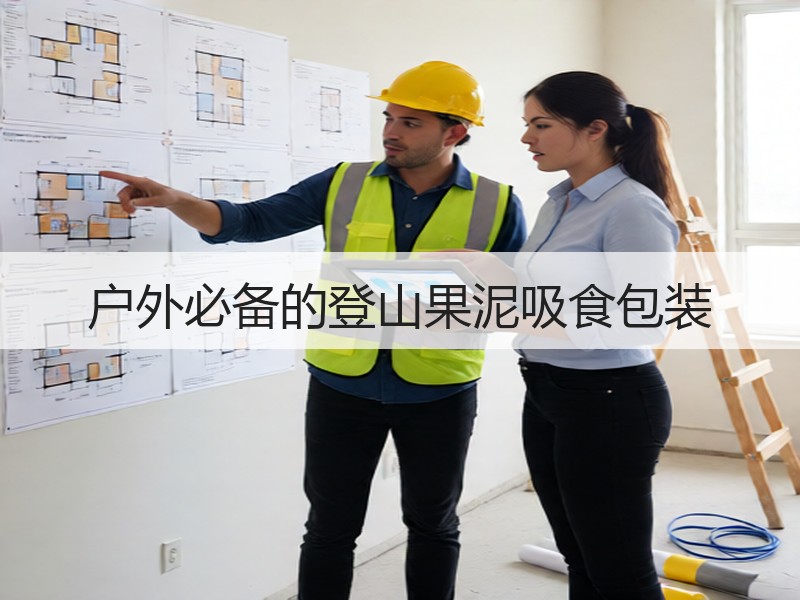 户外必备的登山果泥吸食包装