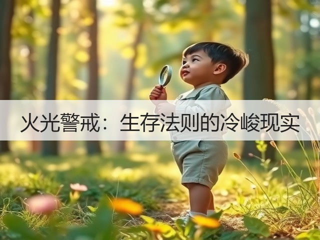 火光警戒:生存法则的冷峻现实(图1) 火光警戒:生存法则的冷峻现实(图1)