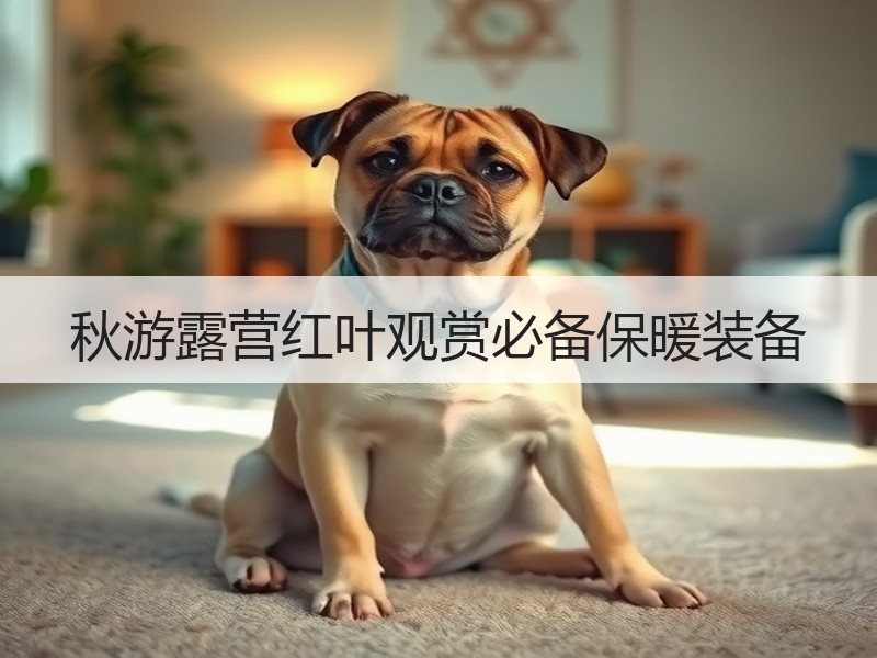 秋游露营红叶观赏必备保暖装备