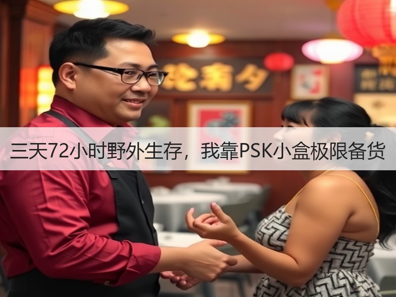 三天72小时野外生存，我靠PSK小盒极限备货