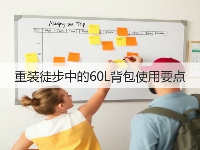 重装徒步中的60L背包使用要点(图2) 重装徒步中的60L背包使用要点(图2)