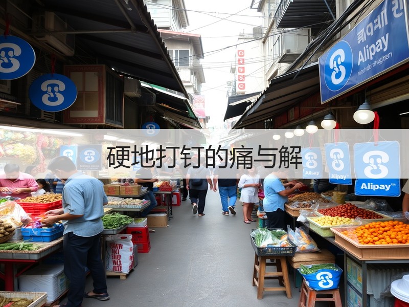 硬地打钉的痛与解