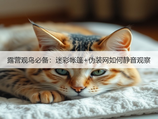 露营观鸟必备:迷彩帐篷+伪装网如何静音观察(图2) 露营观鸟必备:迷彩帐篷+伪装网如何静音观察(图2)