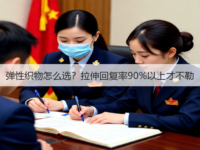 弹性织物怎么选?拉伸回复率90%以上才不勒(图3) 弹性织物怎么选?拉伸回复率90%以上才不勒(图3)