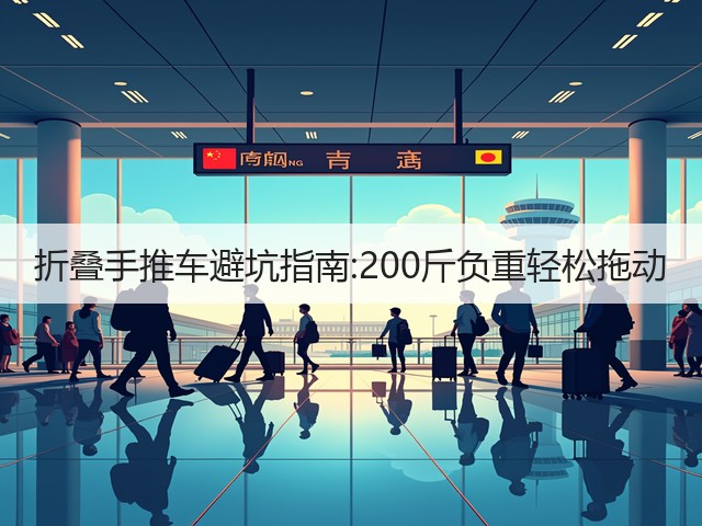 折叠手推车避坑指南:200斤负重轻松拖动(图3) 折叠手推车避坑指南:200斤负重轻松拖动(图3)