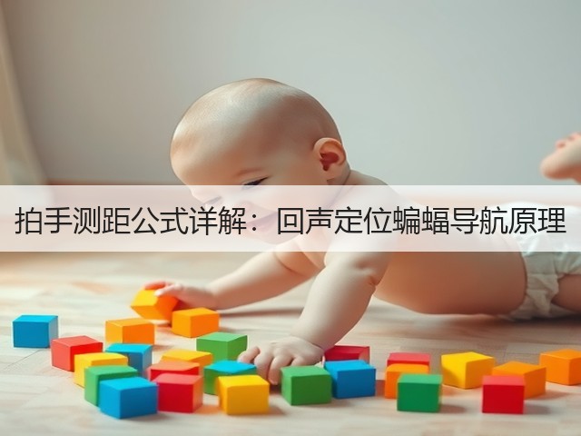 拍手测距公式详解:回声定位蝙蝠导航原理(图2) 拍手测距公式详解:回声定位蝙蝠导航原理(图2)