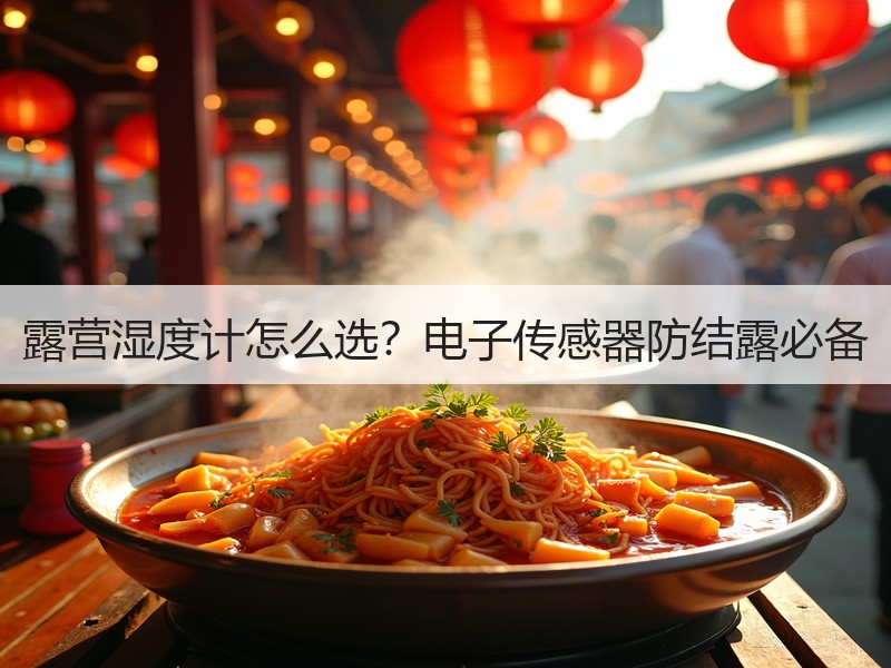 露营湿度计怎么选？电子传感器防结露必备