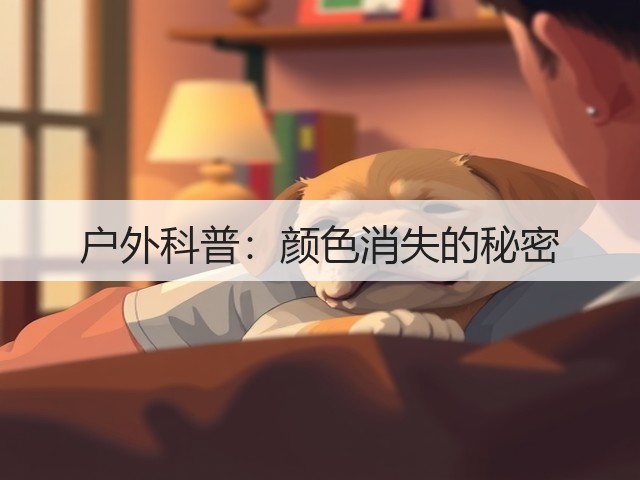 户外科普:颜色消失的秘密(图3) 户外科普:颜色消失的秘密(图3)