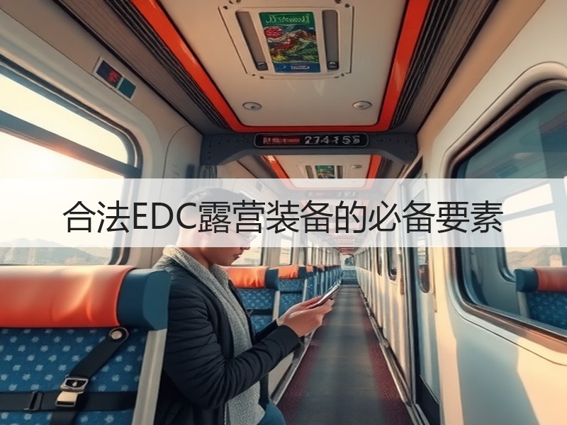 合法EDC露营装备的必备要素