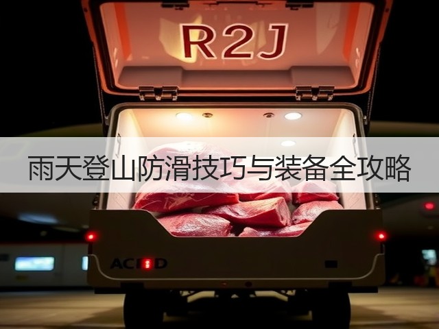 雨天登山防滑技巧与装备全攻略(图1) 雨天登山防滑技巧与装备全攻略(图1)