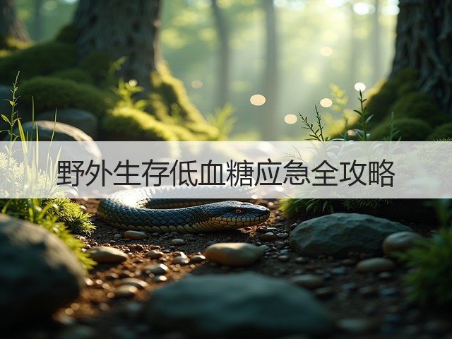 野外生存低血糖应急全攻略(图3) 野外生存低血糖应急全攻略(图3)