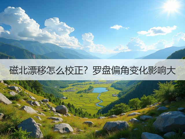 磁北漂移怎么校正?罗盘偏角变化影响大(图1) 磁北漂移怎么校正?罗盘偏角变化影响大(图1)
