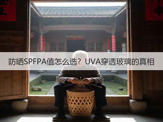 防晒SPFPA值怎么选?UVA穿透玻璃的真相(图1) 防晒SPFPA值怎么选?UVA穿透玻璃的真相(图1)