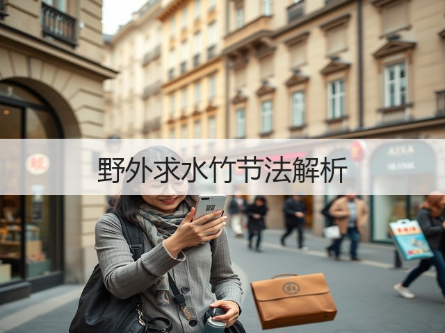野外求水竹节法解析(图2) 野外求水竹节法解析(图2)