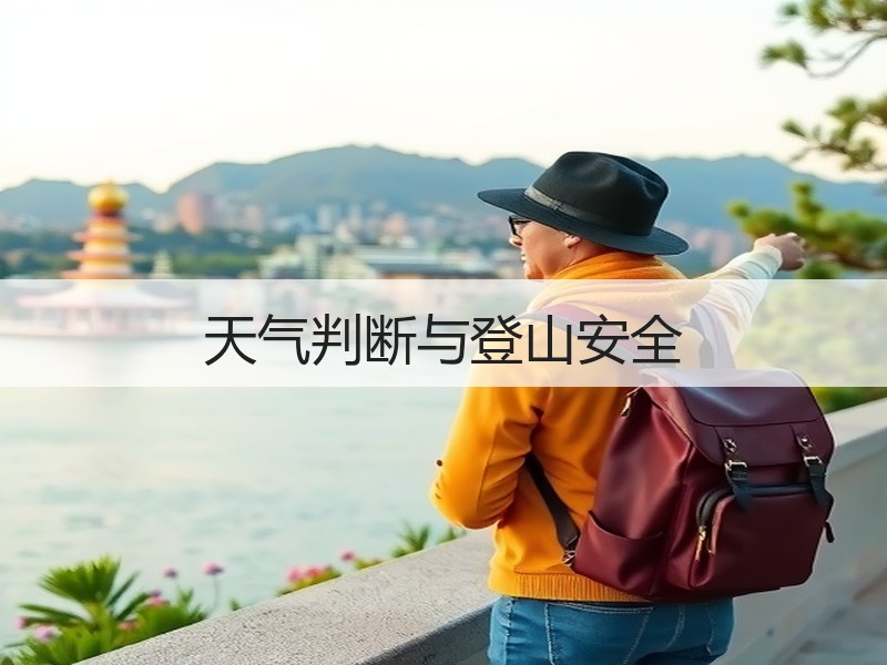 天气判断与登山安全