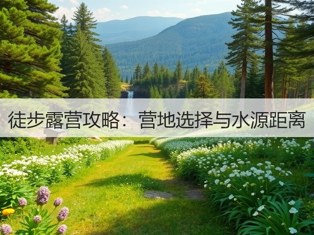 徒步露营攻略:营地选择与水源距离(图2) 徒步露营攻略:营地选择与水源距离(图2)