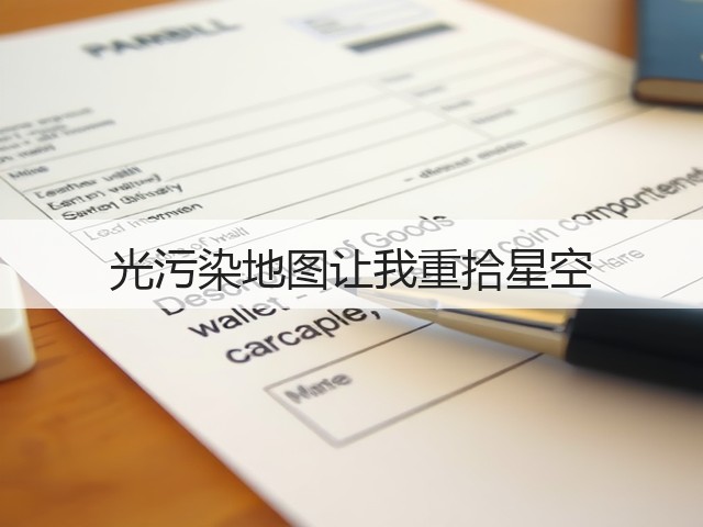 光污染地图让我重拾星空(图2) 光污染地图让我重拾星空(图2)