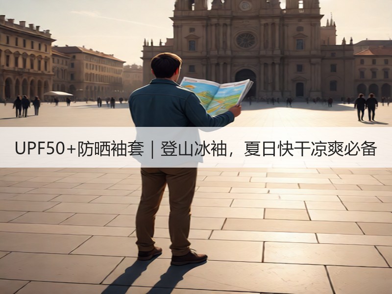 UPF50+防晒袖套｜登山冰袖，夏日快干凉爽必备