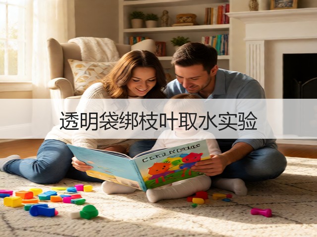 透明袋绑枝叶取水实验(图2) 透明袋绑枝叶取水实验(图2)