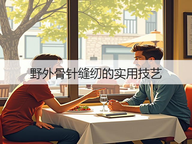 野外骨针缝纫的实用技艺(图2) 野外骨针缝纫的实用技艺(图2)