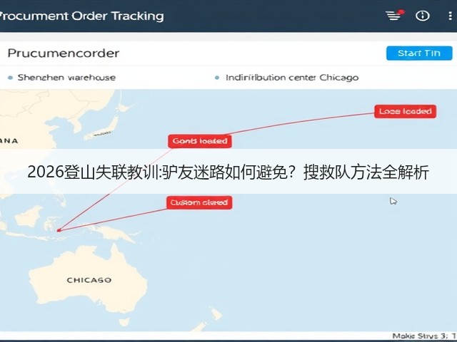 2026登山失联教训:驴友迷路如何避免?搜救队方法全解析(图2) 2026登山失联教训:驴友迷路如何避免?搜救队方法全解析(图2)