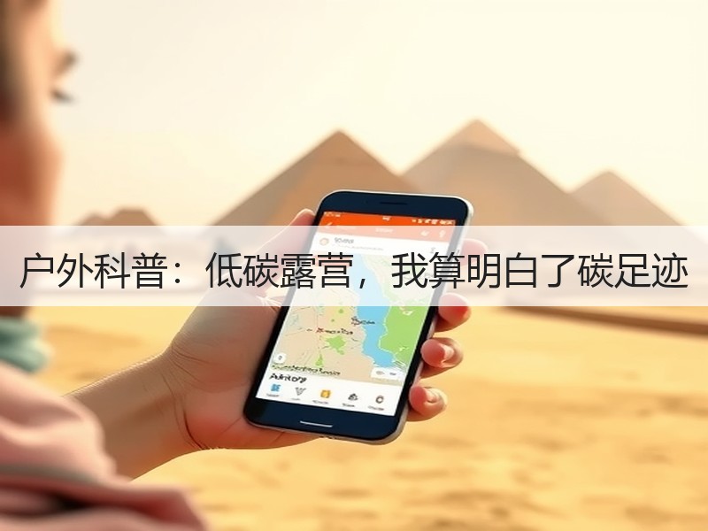 户外科普：低碳露营，我算明白了碳足迹