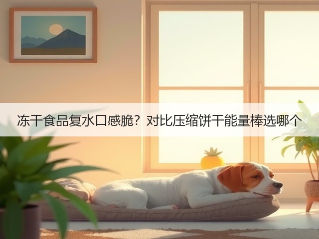 冻干食品复水口感脆?对比压缩饼干能量棒选哪个(图1) 冻干食品复水口感脆?对比压缩饼干能量棒选哪个(图1)