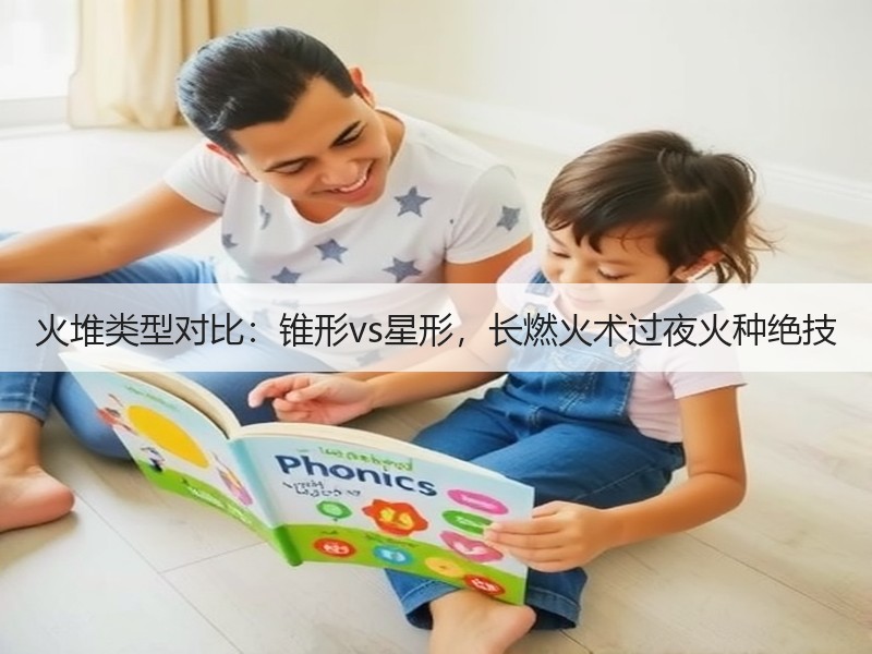 火堆类型对比：锥形vs星形，长燃火术过夜火种绝技