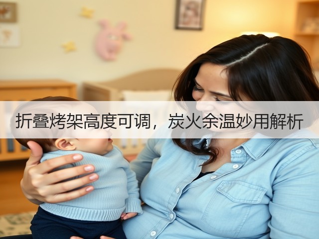 折叠烤架高度可调,炭火余温妙用解析(图1) 折叠烤架高度可调,炭火余温妙用解析(图1)
