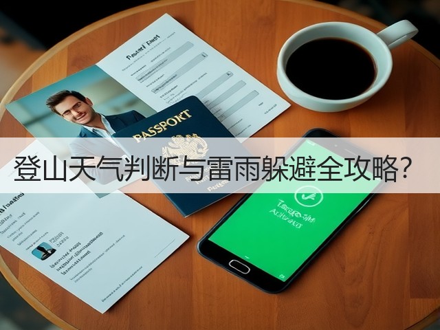 登山天气判断与雷雨躲避全攻略?(图3) 登山天气判断与雷雨躲避全攻略?(图3)