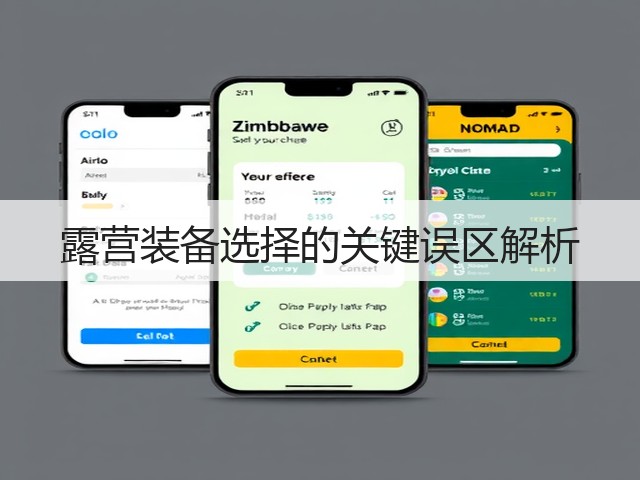 露营装备选择的关键误区解析(图2) 露营装备选择的关键误区解析(图2)