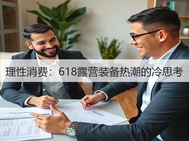 理性消费:618露营装备热潮的冷思考(图2) 理性消费:618露营装备热潮的冷思考(图2)