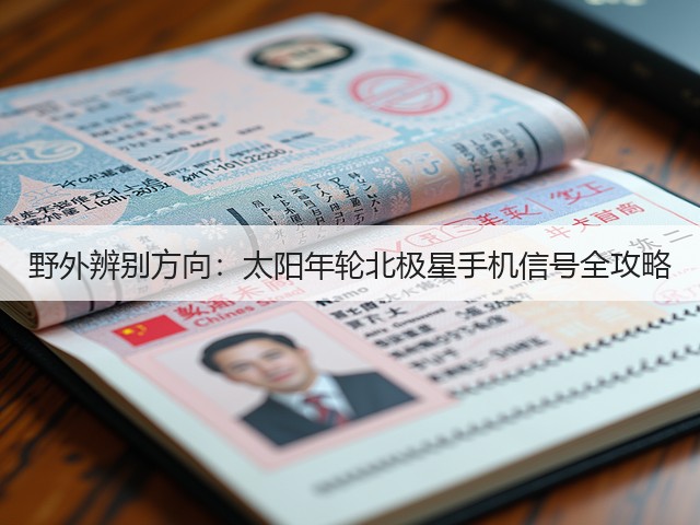 野外辨别方向:太阳年轮北极星手机信号全攻略(图1) 野外辨别方向:太阳年轮北极星手机信号全攻略(图1)