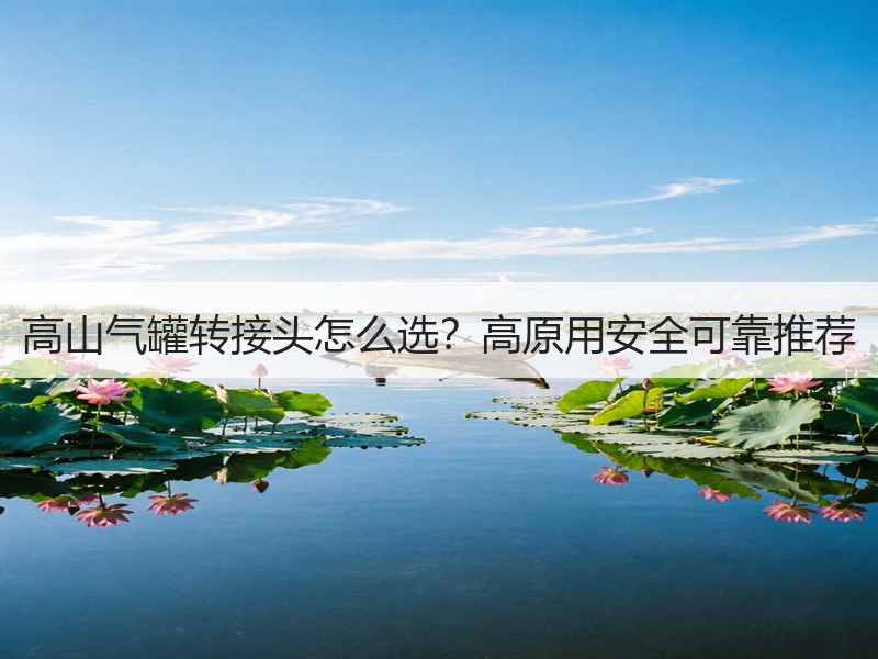 高山气罐转接头怎么选？高原用安全可靠推荐
