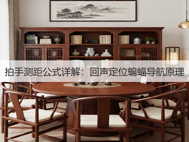拍手测距公式详解:回声定位蝙蝠导航原理(图3) 拍手测距公式详解:回声定位蝙蝠导航原理(图3)