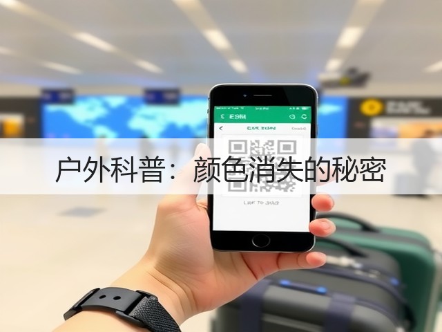 户外科普:颜色消失的秘密(图1) 户外科普:颜色消失的秘密(图1)