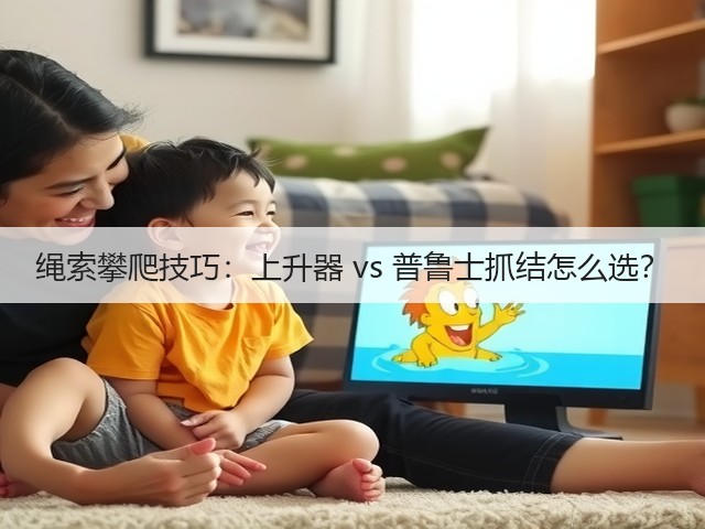 绳索攀爬技巧:上升器 vs 普鲁士抓结怎么选?(图1) 绳索攀爬技巧:上升器 vs 普鲁士抓结怎么选?(图1)