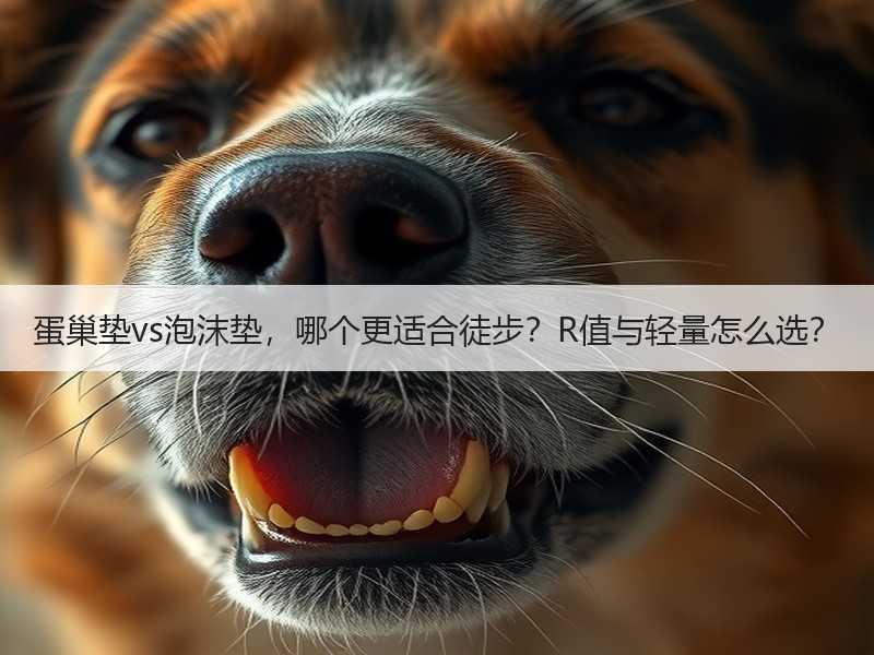 蛋巢垫vs泡沫垫，哪个更适合徒步？R值与轻量怎么选？