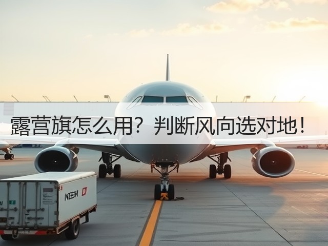 露营旗怎么用?判断风向选对地!(图2) 露营旗怎么用?判断风向选对地!(图2)