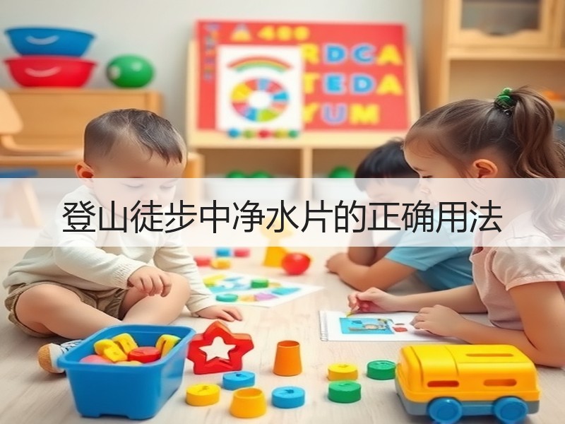 登山徒步中净水片的正确用法