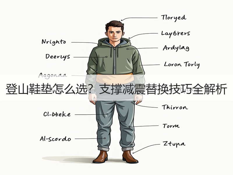 登山鞋垫怎么选？支撑减震替换技巧全解析