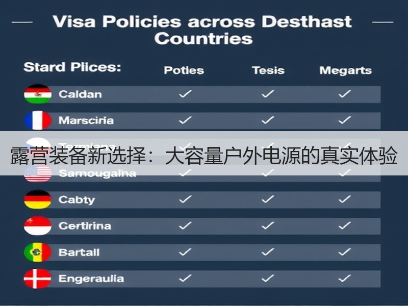 露营装备新选择：大容量户外电源的真实体验