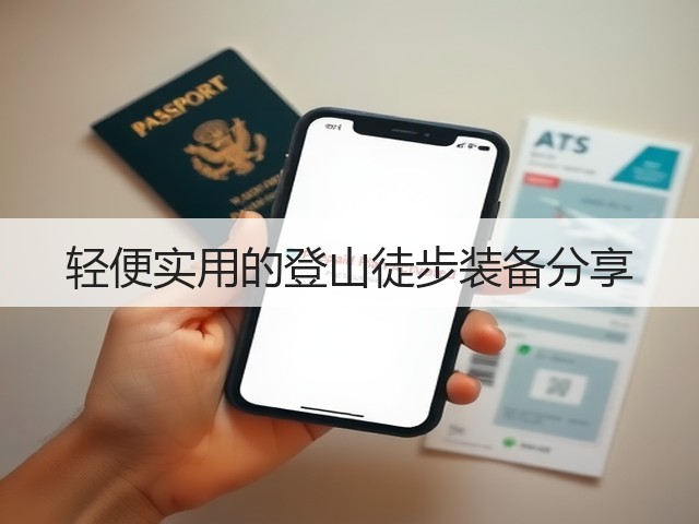 轻便实用的登山徒步装备分享(图1) 轻便实用的登山徒步装备分享(图1)