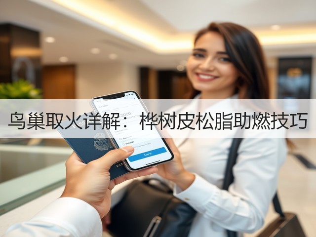 鸟巢取火详解:桦树皮松脂助燃技巧(图1) 鸟巢取火详解:桦树皮松脂助燃技巧(图1)