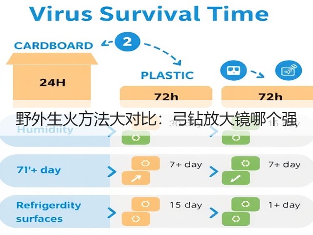 野外生火方法大对比:弓钻放大镜哪个强(图1) 野外生火方法大对比:弓钻放大镜哪个强(图1)