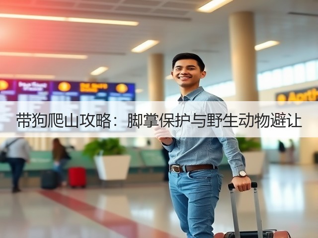 带狗爬山攻略:脚掌保护与野生动物避让(图2) 带狗爬山攻略:脚掌保护与野生动物避让(图2)